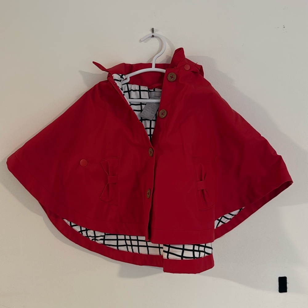 Tahari raincoat cape new! 18M